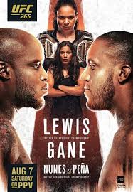 Saturday august 7th, 2021 at 10 p.m. Lewis Vs Gane Odds Ufc 265 Fight Odds