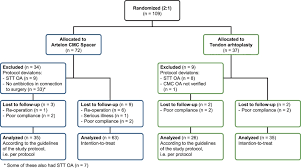 Flow Chart Of Patients With Cmc I Osteoarthritis Oa