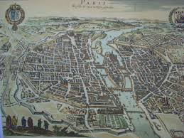 Old Map Of Paris Antique Maps Paris Map Ancient Maps