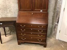 Stunning kitchen cabinet desk ideas also kitchen desk ideas bar. Jasper Cabinet Company Slant Front Secretary Desk With Solid Hutch Top Please Look Inside Beautiful Bhhs Ga Properties Seller Choice Auction