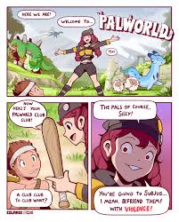 Colarix :: artist :: Palworld :: Комиксы :: Игры :: без перевода -  JoyReactor