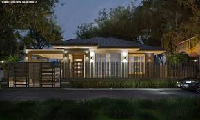 Single Story House 3d Models Made With Sketchup Vray And Adobe Photoshop House 3d Model Architecture Story House