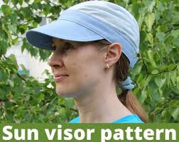 How to make a sun visor craft for kids. Sun Visor Pattern Etsy
