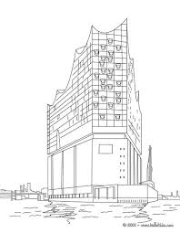 Famous Places In Germany Coloring Pages Elbphilharmonie Hamburg A Concert Hall Elbphilharmonie Hamburg Famous Buildings Concert Hall