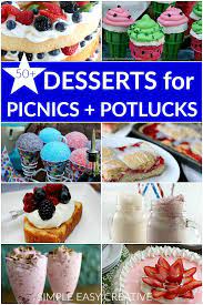 From picnics to grilling this group. 50 Desserts For Picnics Potlucks Memorial Day Hoosier Homemade