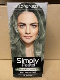 3 Boxes Mellor Russell Simply Pastel Semi Permanent Hair Colour Dye Forrest  Dew