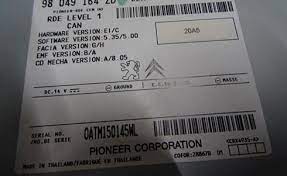 When a cell phone comes locked to a particular gsm network, you have to unlock it if you ever want to use the phone with a carrier other than the one from which you purchased it. Get Your Free Peugeot Radio Code Online 2021