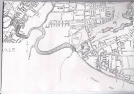 19th Century Cook S River Calendar Vintage Maps River River Life