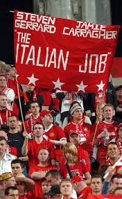 Milan is named first because they were the designated home team on the night. Istanbul Turkey Wednesday May 25th 2005 Liverpool Fans During The Uefa Champions League Final Liverpool Ag Liverpool Fans Liverpool Uefa Champions League