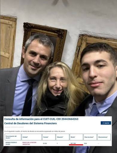 🔴 Federico Sharif Menem, sobrino de Lule y Martín, tuvo su ...