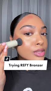 Tried out the REFY bronzer for the first time #refybeauty #creambronzer  #contouring
