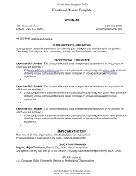 Functional Resume Outline 3 Functional Resume Template Functional Resume Resume Outline