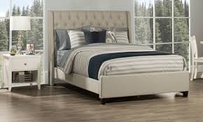 Hillsdale Furniture Gray Churchill Upholstered Queen Bed Queen Upholstered Bed Hillsdale Furniture Luxe Furniture