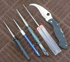 Sharpening a bread knife is more differcult due to the serrated edge. How To Sharpen A Serrated Knife Blade Magazine