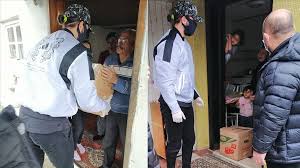 Gazi mustafa kemal atatürk cumhuriyet; Futbolcu Yusuf Yazici Ihtiyac Sahiplerine Gida Yardiminda Bulundu Yenisoz Gazetesi