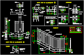 Dapatkan ratusan file gambar autocad format dwg gratis tanpa iklan, bisa langsung free download dwg (autocad file) collection. Security Steel Stairway With Construction Details Dwg Detail For Autocad Designs Cad