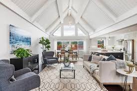 If you want to visually enlarge a kitchen in the attic, light wall colors are a very good choice. á‰ Cathedral Ceiling Design Guide Unique Ideas Decor And Designs