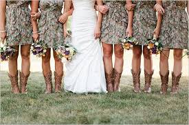 Diy Rustic Wagon Wheel Wedding Camo Bridesmaid Dresses Country Bridesmaid Camo Wedding