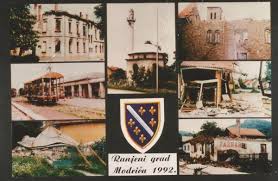 Jednoglasno usvojena lista kandidata za odbornike u skupštini opštine modriča. Bosnian History On Twitter Postcard From Modrica 1992 Modrica A Wounded City