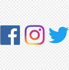 Facebook Twitter Instagram Png Fb Twitter Instagram Logo Png Image With Transparent Background Png Free Png Images Facebook And Instagram Logo Twitter Logo Instagram Logo