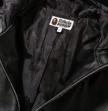 The Bape Leather Shark Jacket Drops Today A Bathing Ape Most Hype Drops A Bathing Ape Bape Underground Hip Hop Artists
