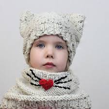 See more ideas about crochet hats, crochet baby, free crochet. Cody Cat Set Hat Cowl Knitting Pattern The Easy Design