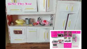 1 scale, 1:12 scale all doors are operational. How To Make Miniature Kitchen Diy Dollhouse Kitchen Miniature Barbie Pretend Play Kitchen Barbie Kitchen Set Diy Dollhouse