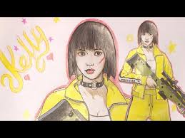 Garena free fire x one punch man. Drawing Character Kelly Drawing Character Free Fire Speed Drawing Melukis Karekter Kelly Youtube