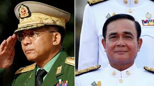 Protest in yangon ahead of regional summit on myanmar crisis. Commentary Thailand As A Model Why Myanmar Military May Follow Prayuth S Example Cna