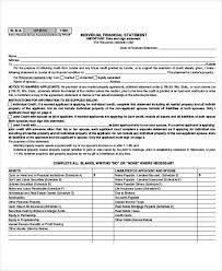 35 Financial Statement Examples Annual Small Business Personal Examples