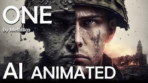 Metallica "One" Animation 🤘🎸🤘🎸🤘