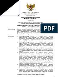 Penunjukan pt bank pembangunan daerah jawa timur tbk. Sk Linmas Desa 2021 Doc Perangkat Desa