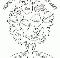 More words & quotes coloring pages. Printable Fruit Of The Spirit Coloring Page Clip Art Library
