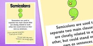 Semicolons can also be used as a kind of super comma, and should always be used in a list when separating objects that also have commas. How To S Wiki 88 How To Use A Semicolon With However