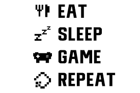 Download Eat Sleep Game Repeat Svg Cut Files New Free Download 346778231 Svg Icon Files PSD Mockup Templates