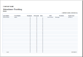 Tsheets time and attendance software lets employees clock in and out from a computer, mobile app, or tablet kiosk, for accurate timesheets. Employee Attendance Tracker Template Word Excel Templates