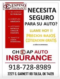 Find the best cheap car insurance in tulsa. Espino Insurance Home Facebook