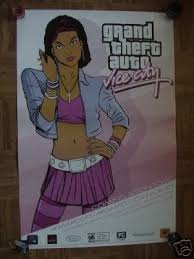 The game's events follow on from grand theft auto: Grand Theft Auto Vice City Promo Poster 3 Chick 22356950