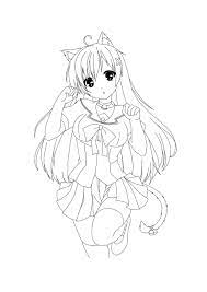 Coloriage Manga Kawaii 6 Coloriages A Imprimer Gratuits 2020