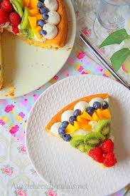 Tarte Aux Fruits Sur Sable Breton Aux Delices Du Palais Tarte Aux Fruits Tarte Aux Fruits Frais Desserts Aux Fruits