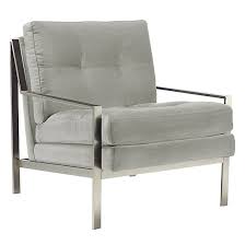 Axel Accent Chair Brushed Silver Accent Chairs Chair Cheap Chairs