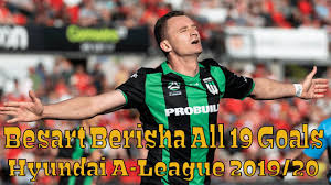 Albanian soccer player most famous for being a striker for teams like the melbourne victory and brisbane roar fc. Besart Berisha All 19 Goals For Western United Hyundai A League 2019 20 Season Youtube