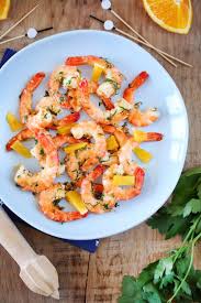 Crevettes En Persillade A L Orange Chefnini Recette Crevettes Recettes De Cuisine Recette