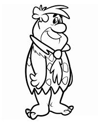 Print coloring of the flintstones and free drawings. Fred Flintstone Coloring Pages Free Printable Coloring Pages For Kids