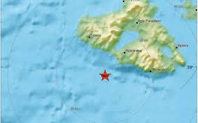 Το επίκεντρο εντοπίζεται 24,3 δυτικά της αθήνας… Seismos 5 Rixter Notia Ths Lesboy H Ka8hmerinh