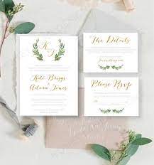 Personalised Printable Wedding Invitation Set Invite Rsvp Etsy Printable Wedding Invitations Wedding Invitations Wedding Invitation Sets