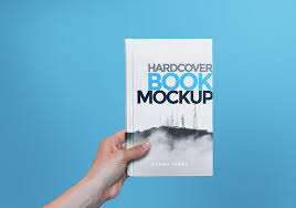 Hardcover Book In Hand Mockup Graphicsfuel In 2020 Book Cover Mockup Book Cover Design Template Book Cover Template
