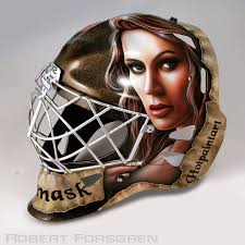 Pirates of the Caribbean hockey mask, painted for a trade show in Canada  with Promask. #airbrush #airbrushart #airbrushdesign #freehandairbrush  #airbrushartist #art #custompaint #custompainting #iwata #iwataairbrush  #motivlack #motivlackering #design ...