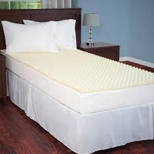 Egg Crate Mattress Topper Twin And Twin Xl Designed To Add Extra Comfort And Support By Everyday Home Walmart Com Twin Bed Mattress Mattress Topper Mattress