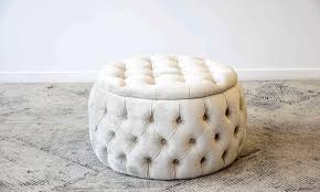 Ottomans now widely used worldwide and in nz, you'll see them at the end of beds or accompanying. Container Door Ltd Velvet Button Ottoman